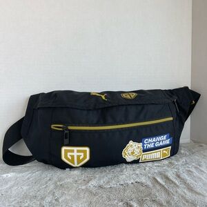 Gen G Sports Waist Bag Puma Men's Black and Gold Belt Bag